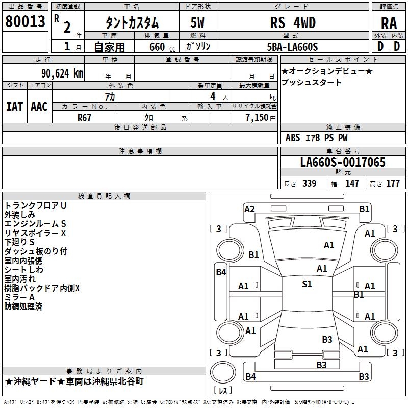 DAIHATSU TANTO