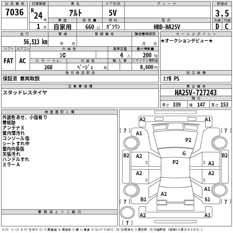 SUZUKI ALTO
