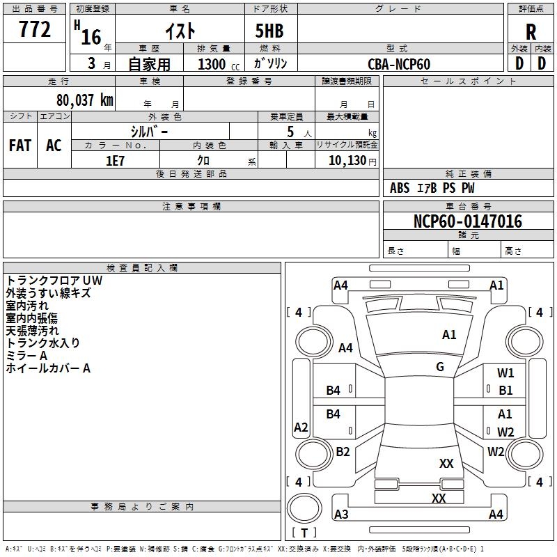 TOYOTA IST