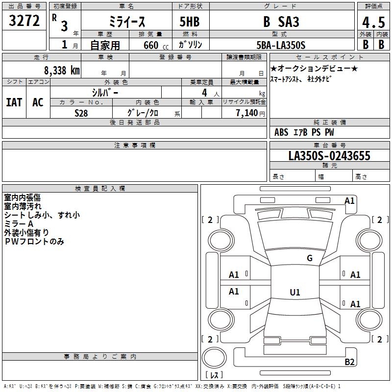 DAIHATSU MIRA E:S
