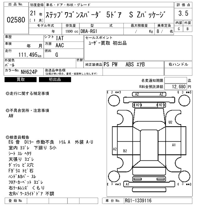 HONDA STEPWGN