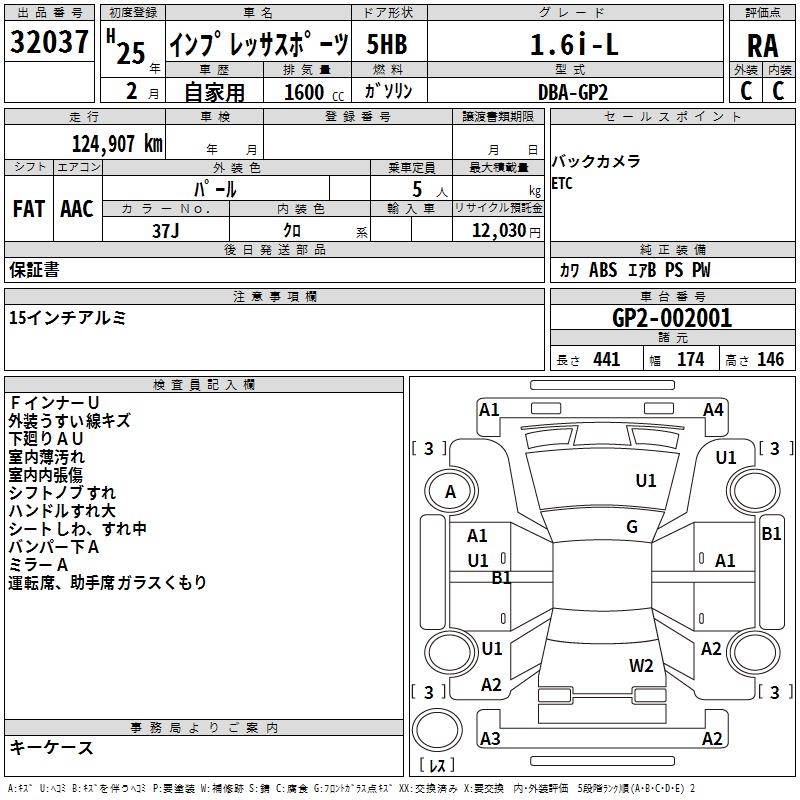 SUBARU IMPREZA