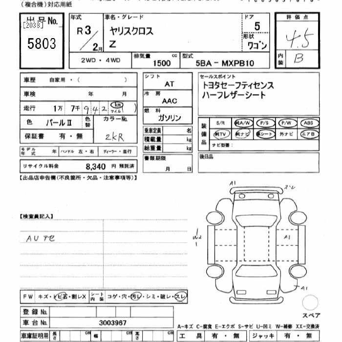 TOYOTA YARIS CROSS