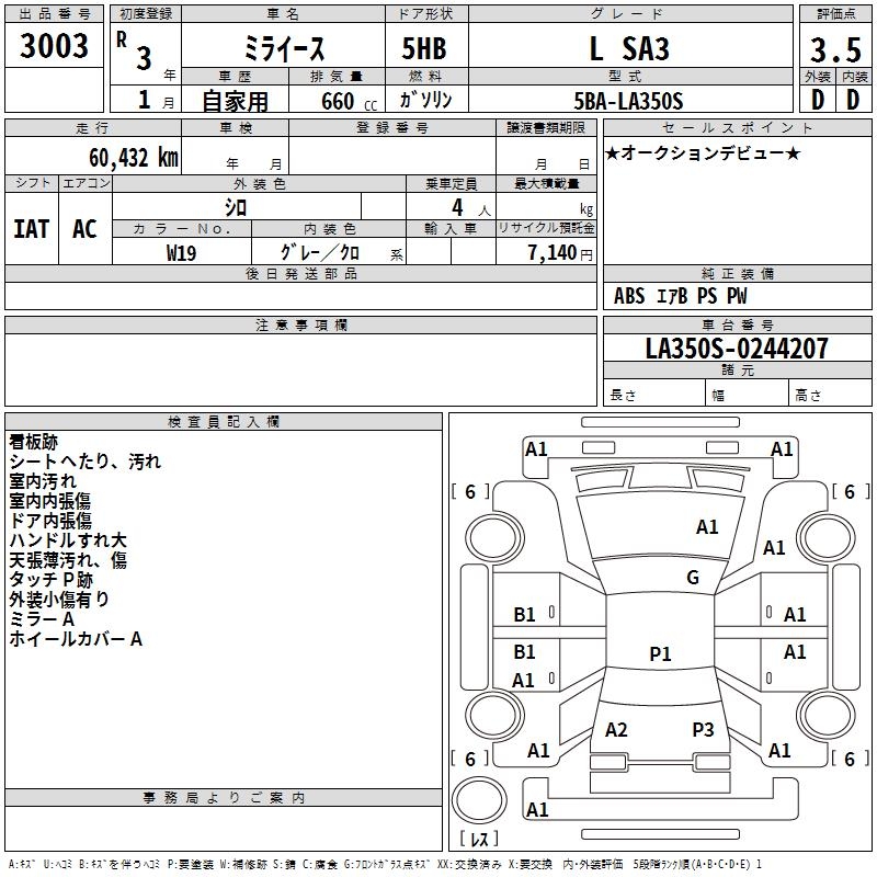 DAIHATSU MIRA E:S