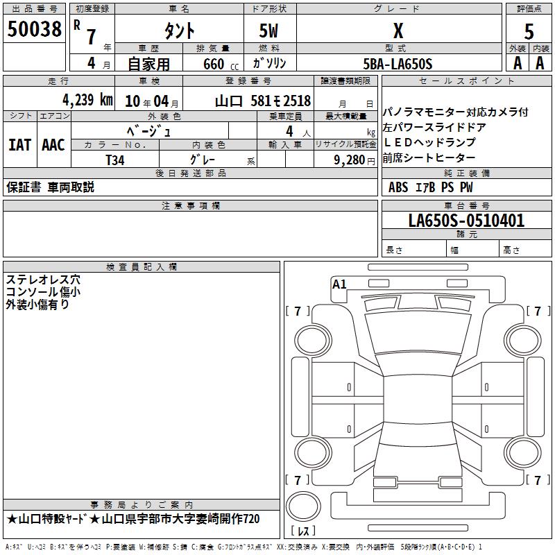 DAIHATSU TANTO