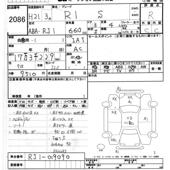 SUBARU R1