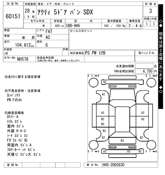 HONDA ACTY