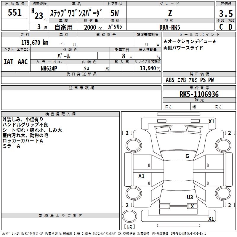 HONDA STEPWGN