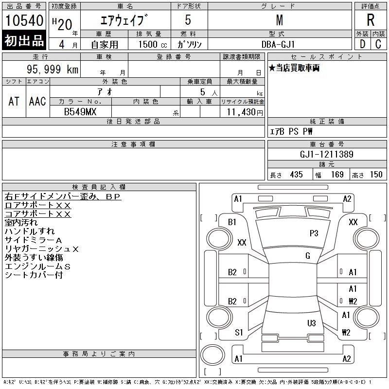 HONDA AIRWAVE