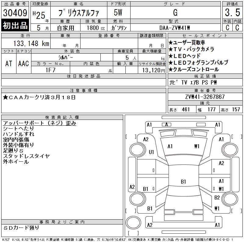 TOYOTA PRIUS ALPHA