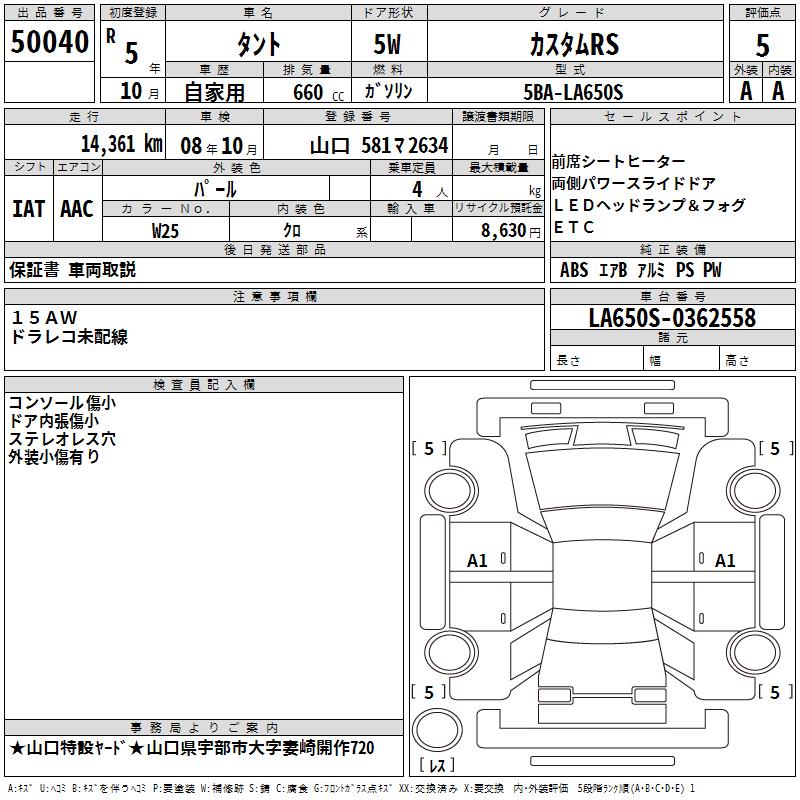 DAIHATSU TANTO