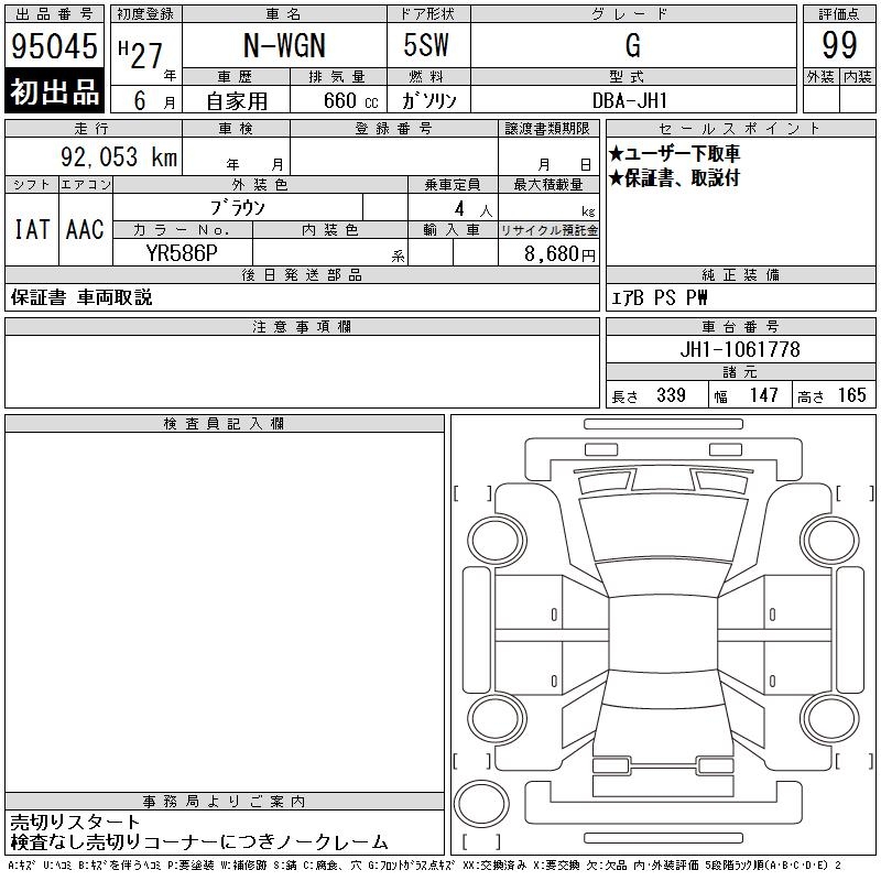 HONDA N-WGN