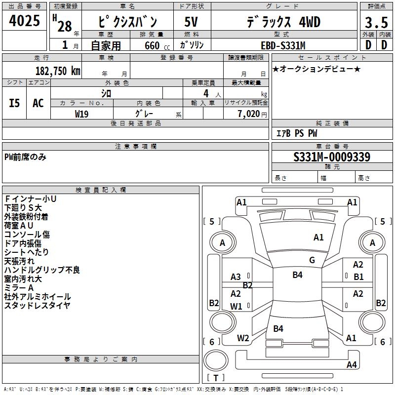TOYOTA PIXIS VAN
