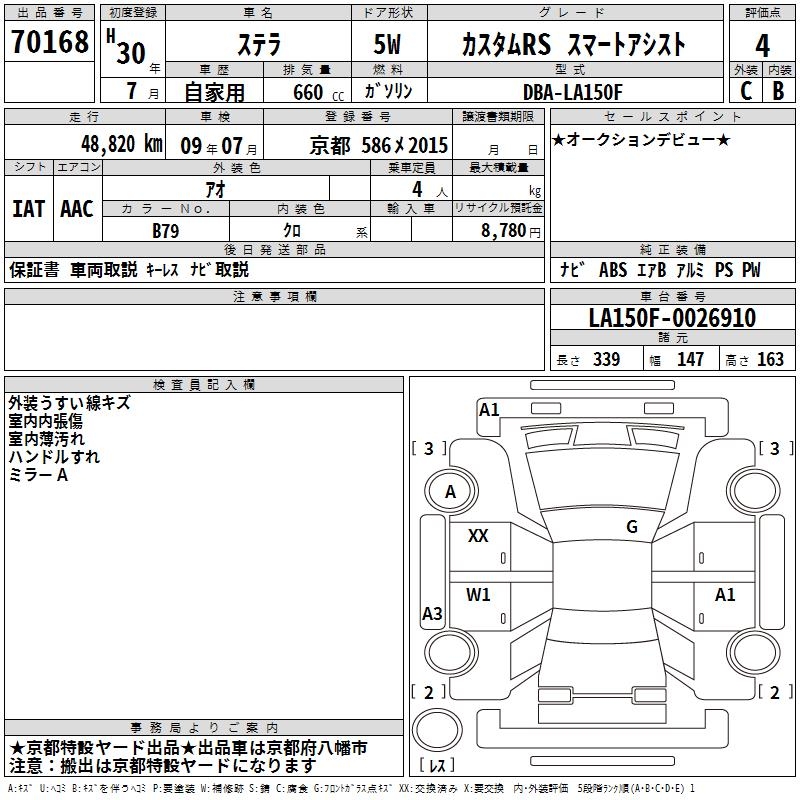 SUBARU STELLA