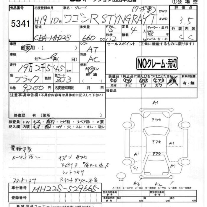 SUZUKI WAGON R