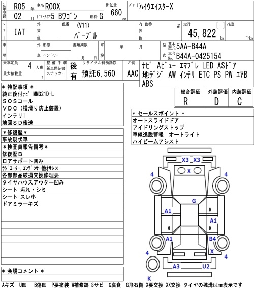 NISSAN ROOX