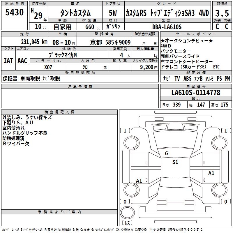 DAIHATSU TANTO