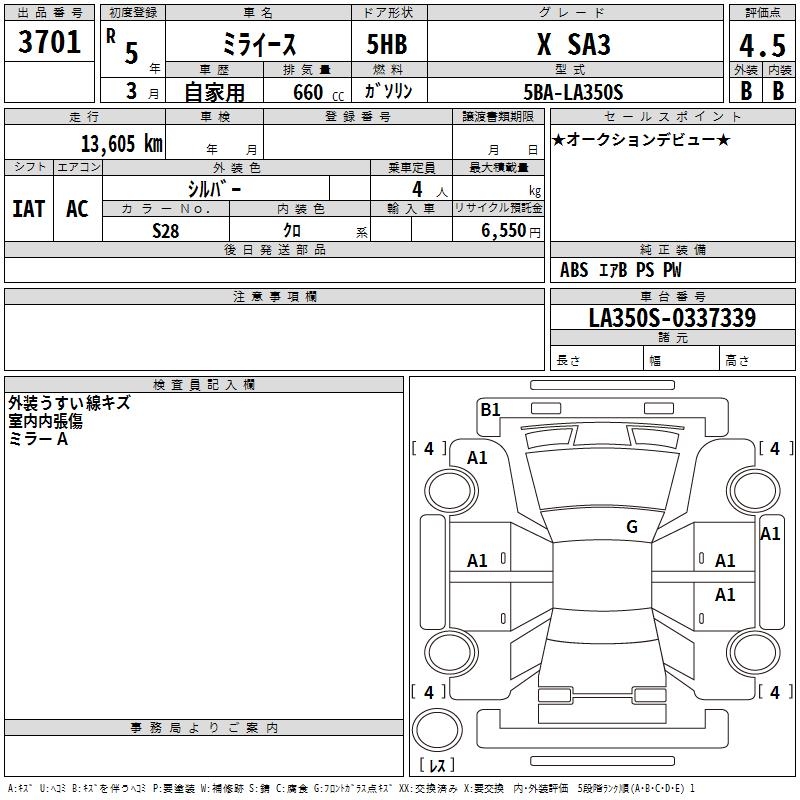 DAIHATSU MIRA E:S