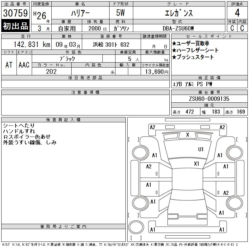 TOYOTA HARRIER