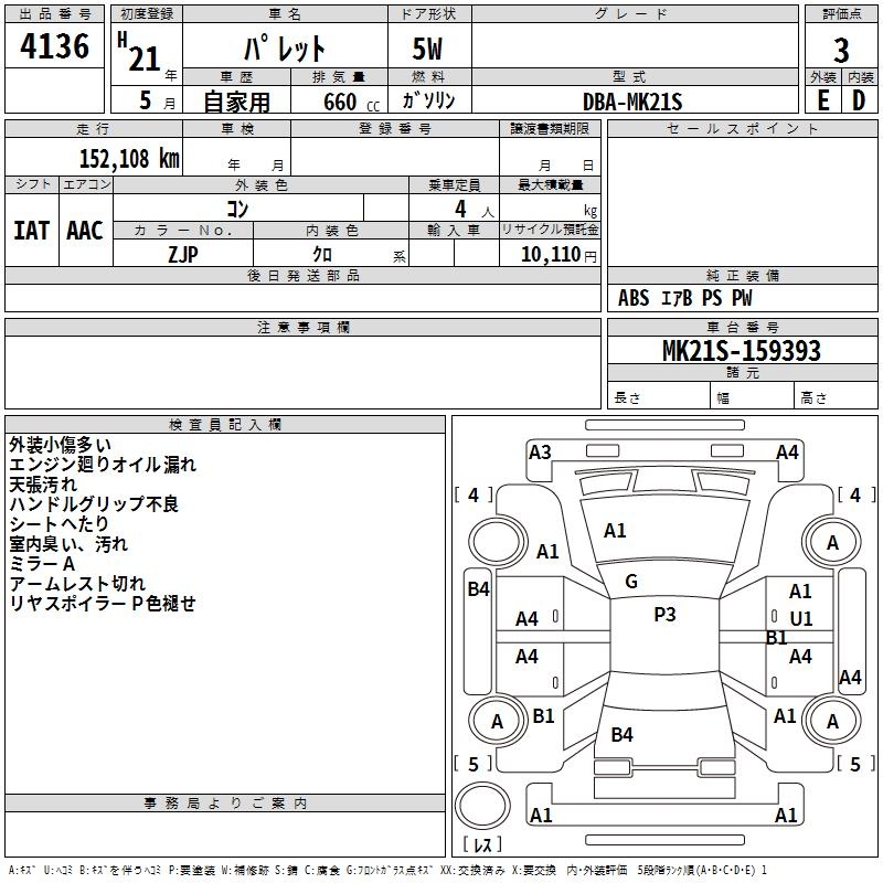 SUZUKI PALETTE