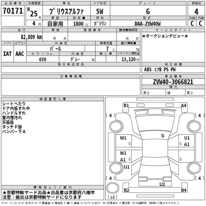 TOYOTA PRIUS ALPHA