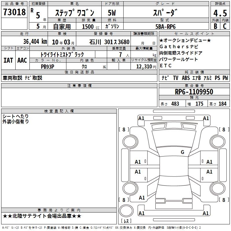 HONDA STEPWGN