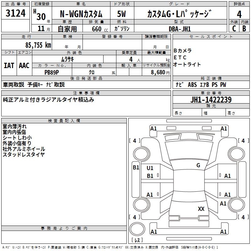 HONDA N-WGN