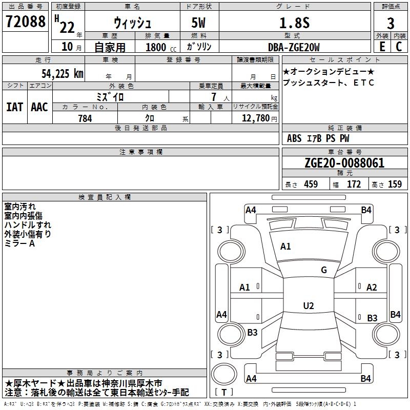 TOYOTA WISH