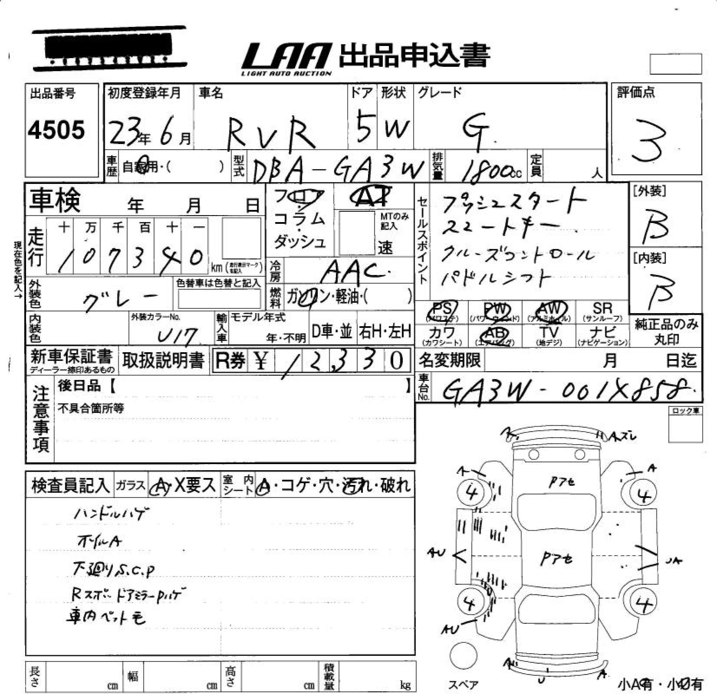 MITSUBISHI RVR