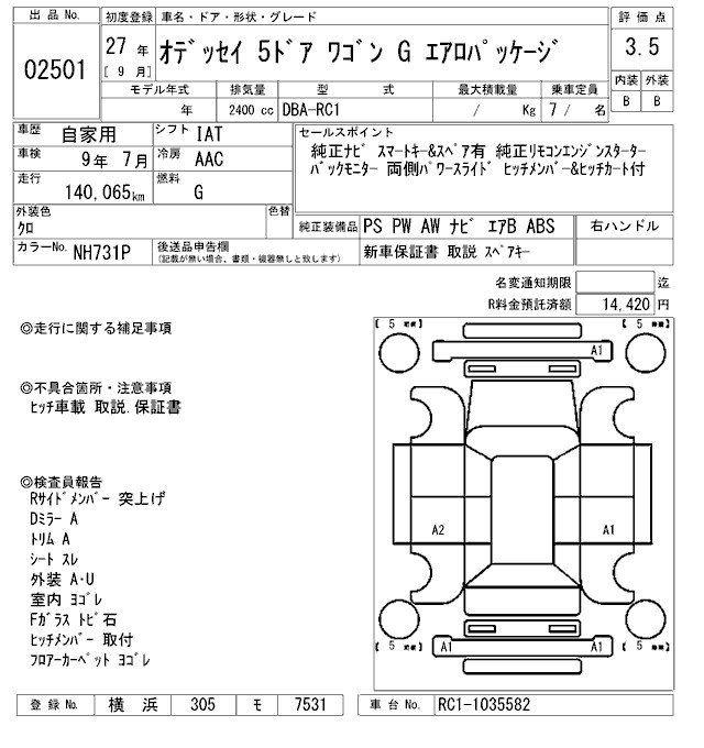 HONDA ODYSSEY
