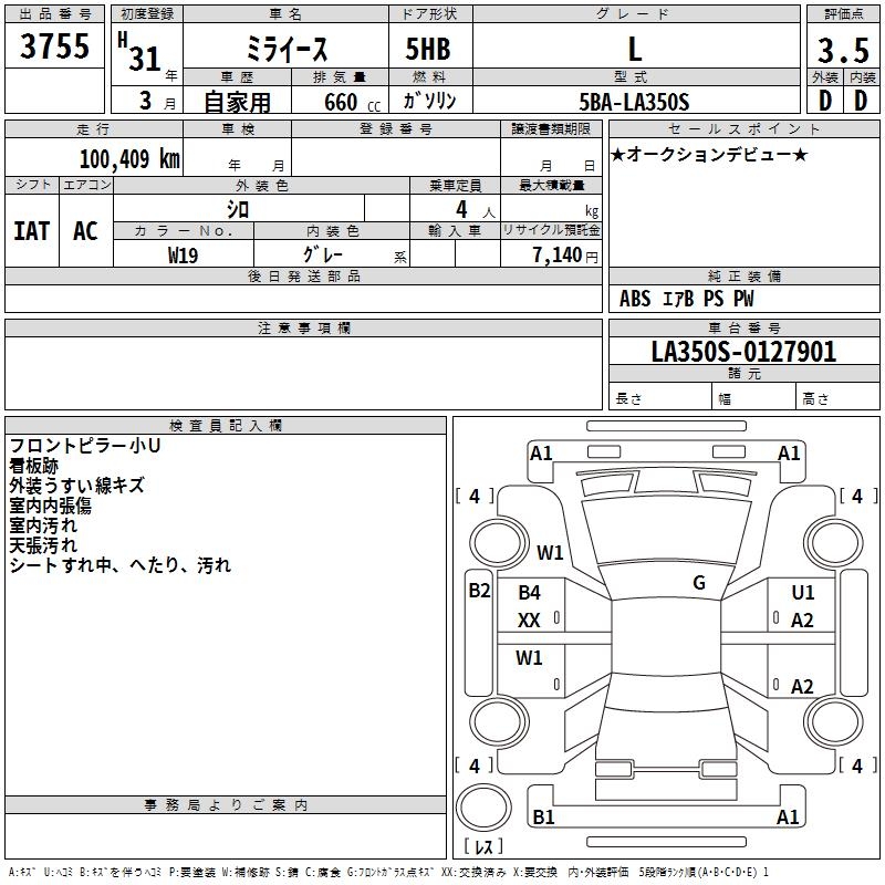 DAIHATSU MIRA E:S