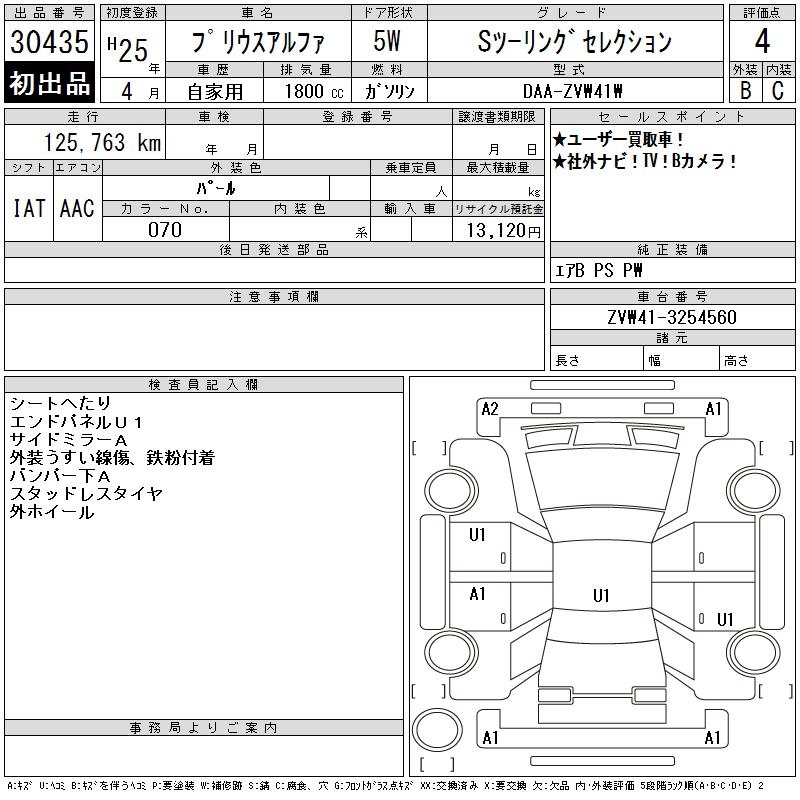 TOYOTA PRIUS ALPHA