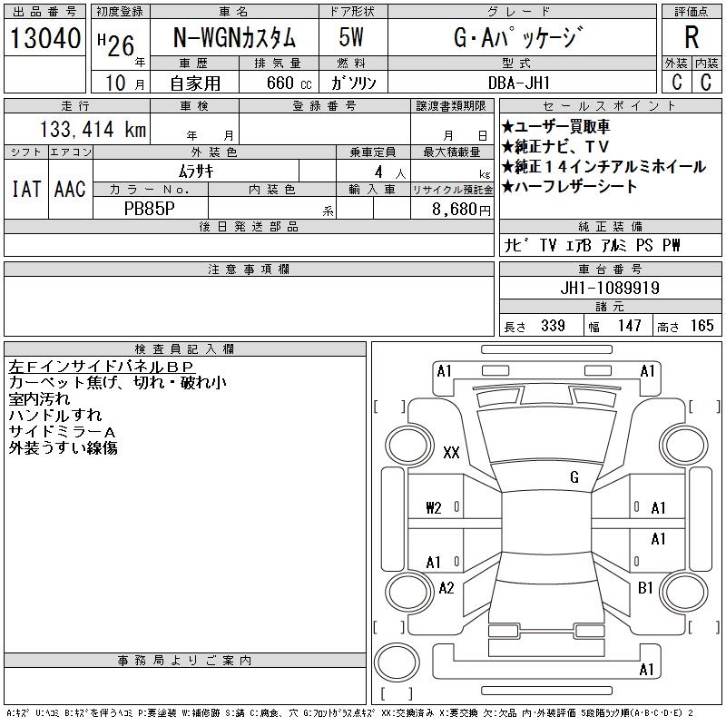 HONDA N-WGN