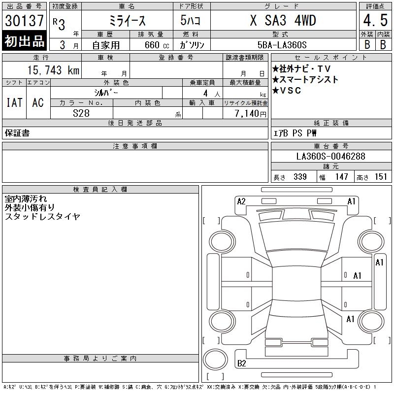 DAIHATSU MIRA E:S