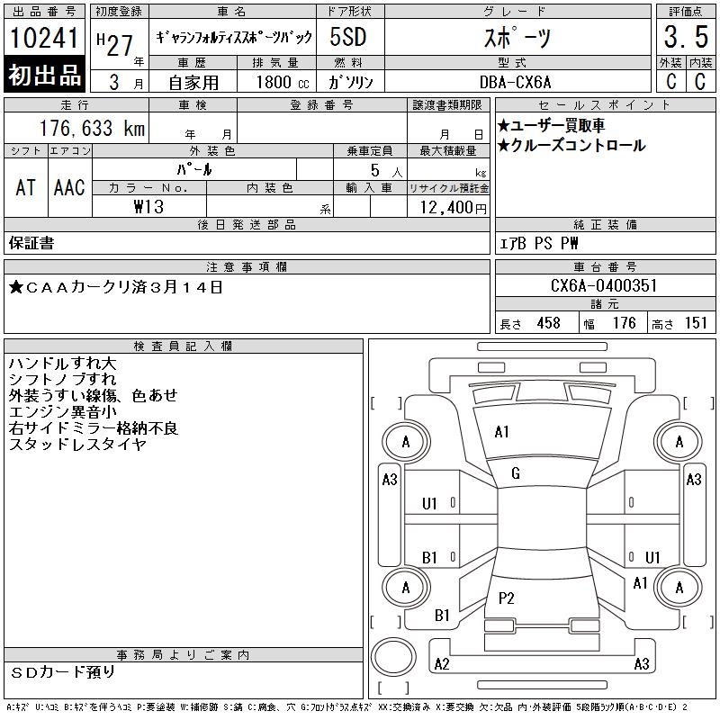 MITSUBISHI GALANT FORTIS