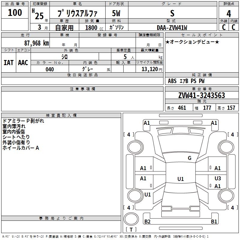 TOYOTA PRIUS ALPHA