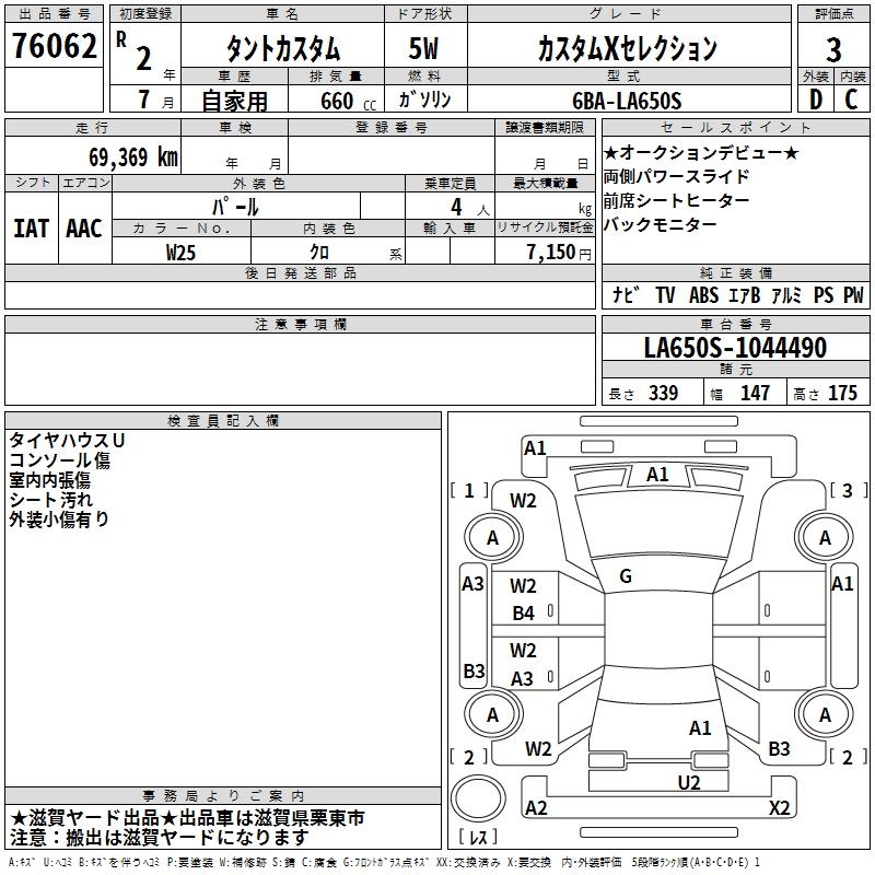 DAIHATSU TANTO