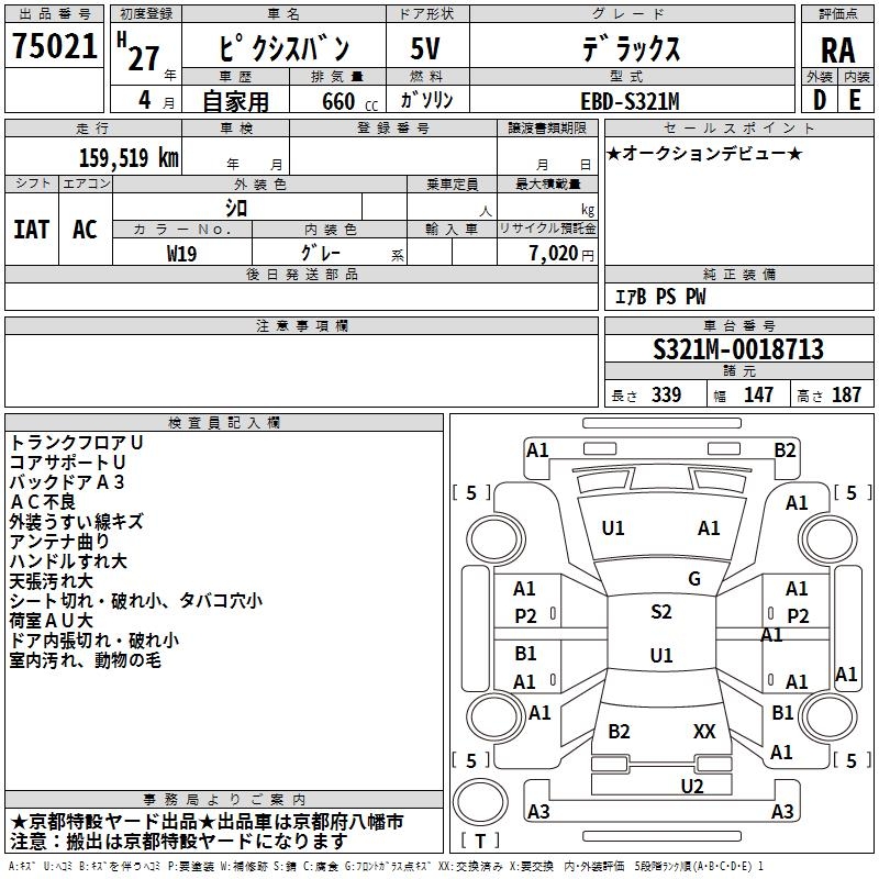 TOYOTA PIXIS VAN
