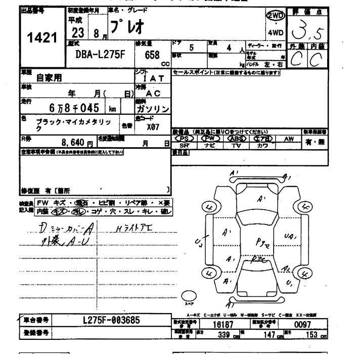 SUBARU PLEO