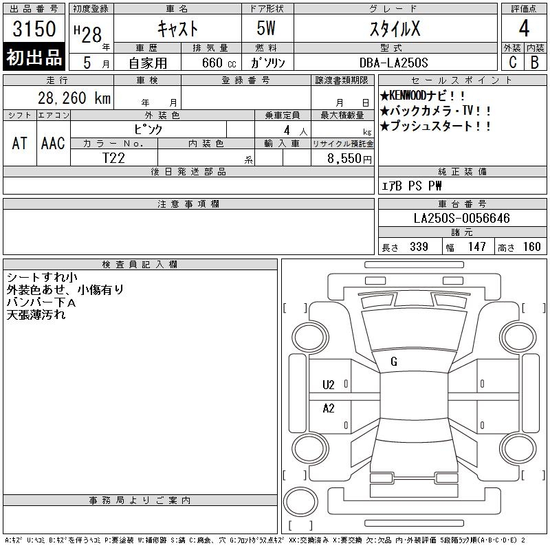 DAIHATSU CAST
