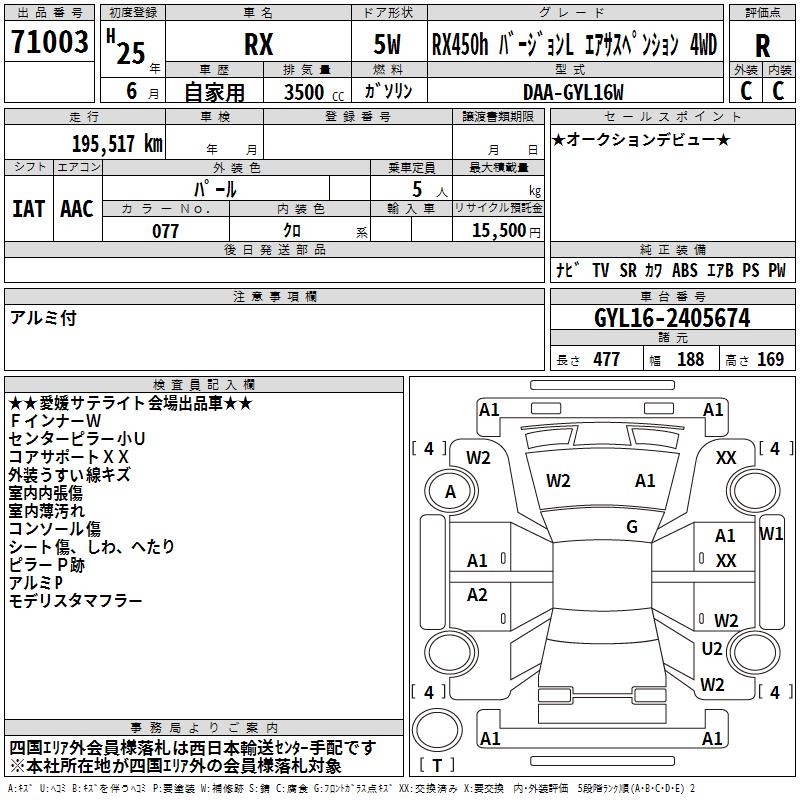 LEXUS RX450H