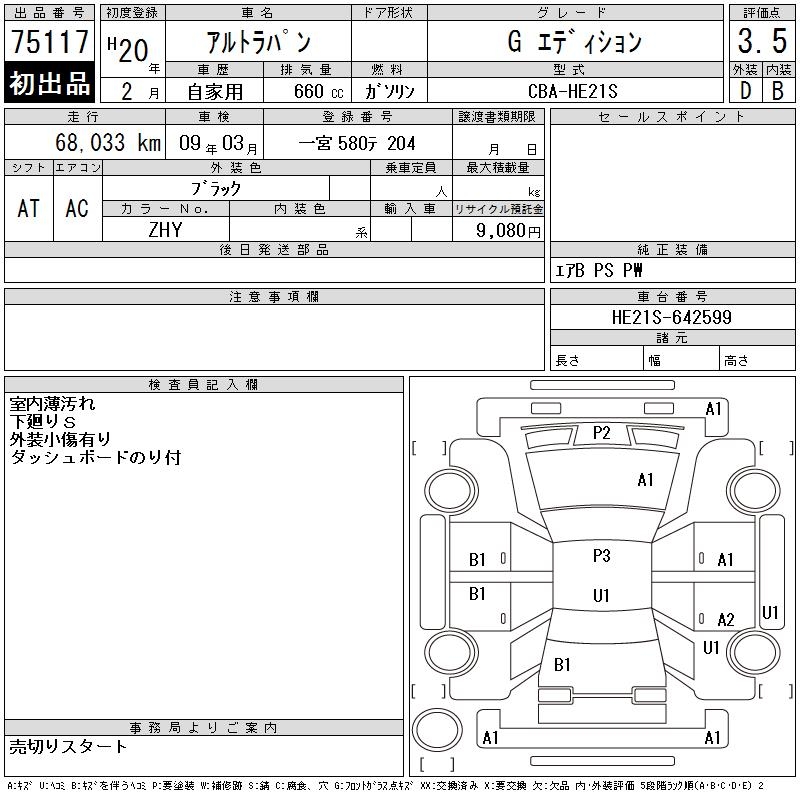 SUZUKI ALTO LAPIN