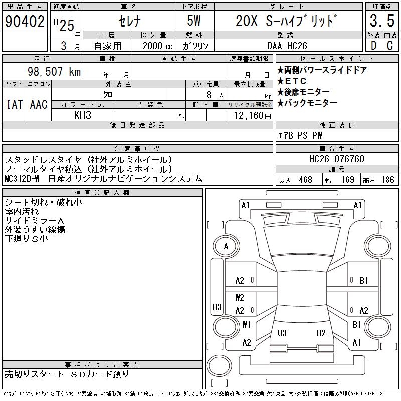 NISSAN SERENA
