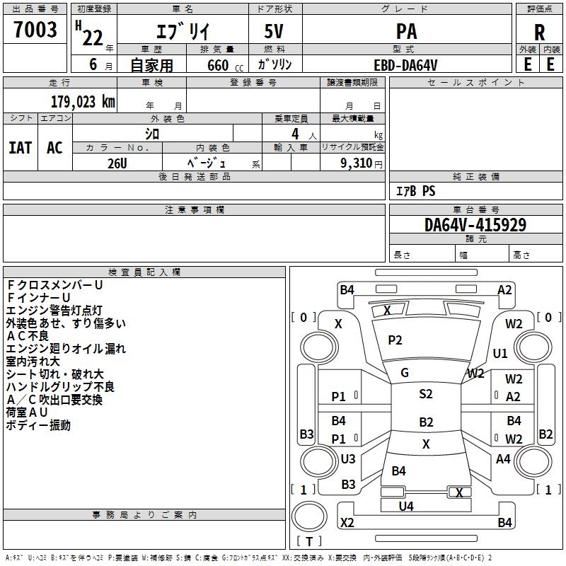 SUZUKI EVERY