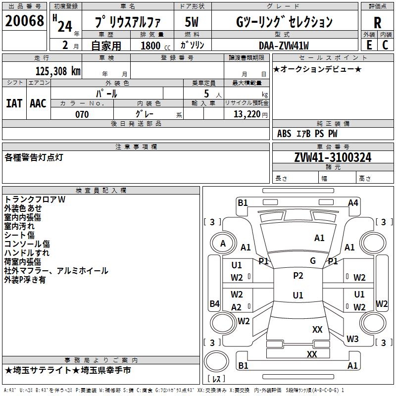 TOYOTA PRIUS ALPHA