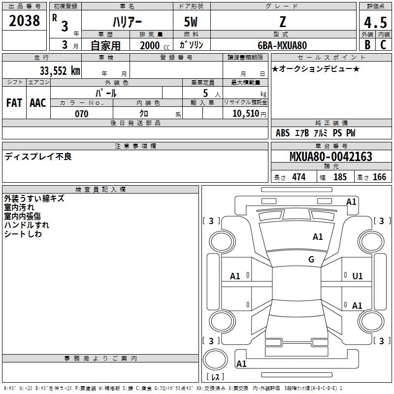 TOYOTA HARRIER