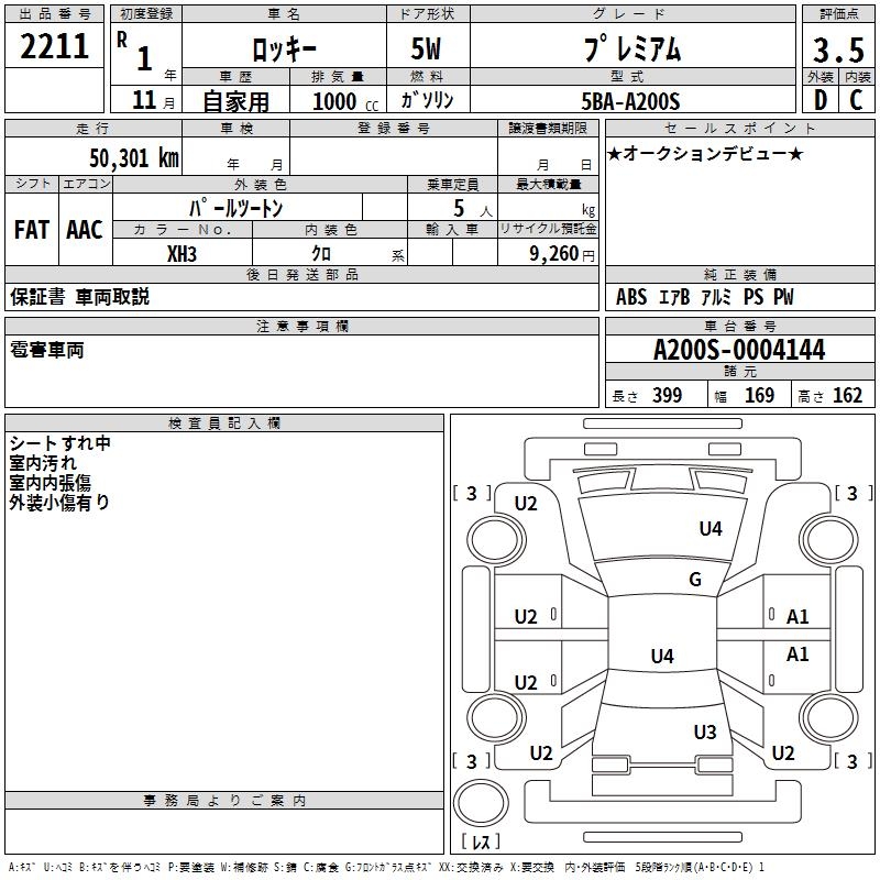 DAIHATSU ROCKY
