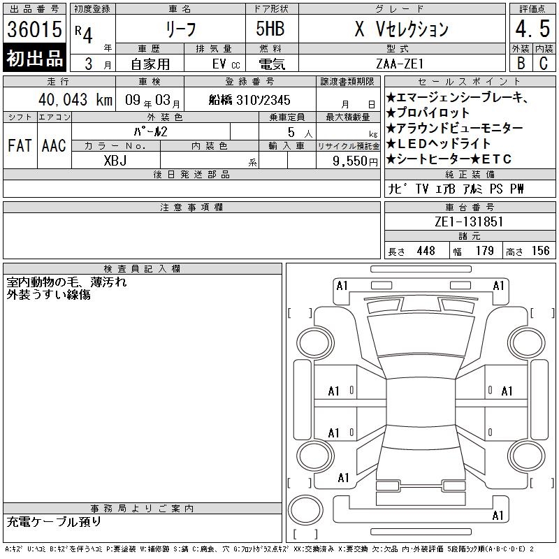 NISSAN LEAF