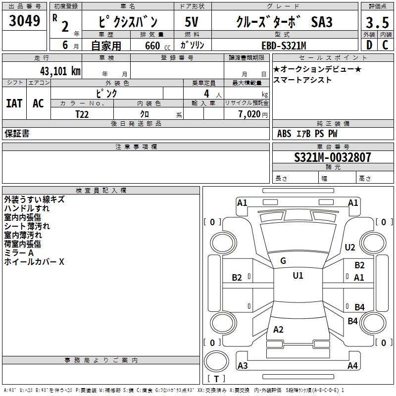 TOYOTA PIXIS VAN
