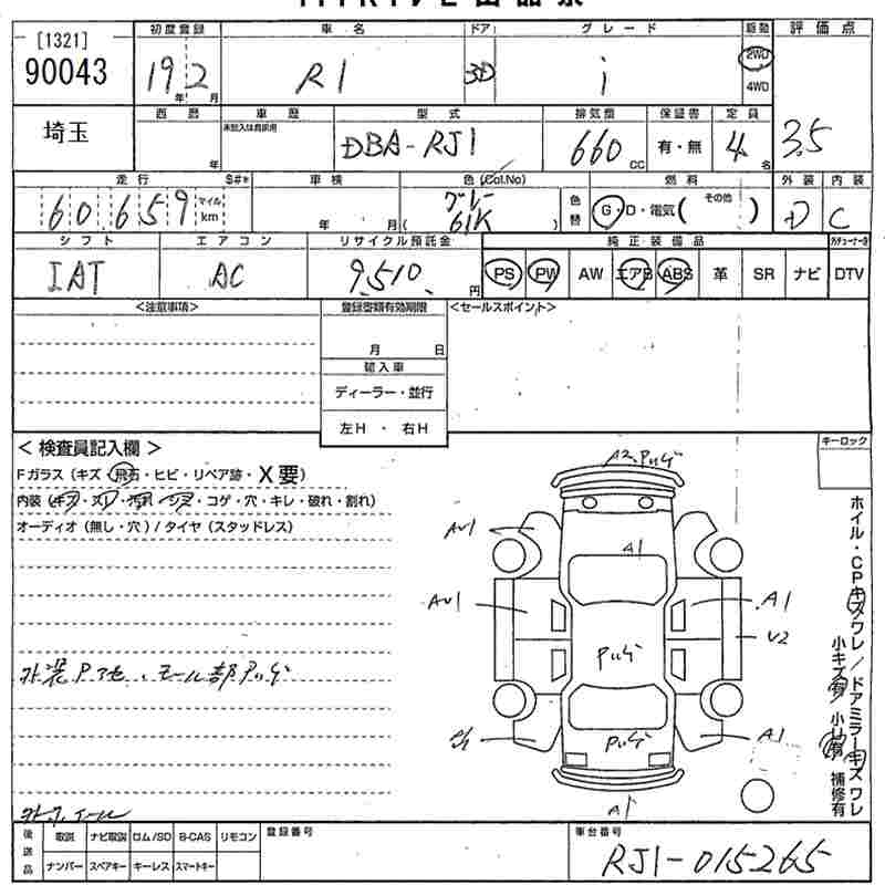 SUBARU R1